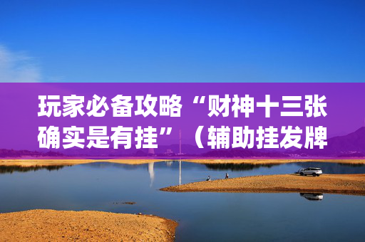 玩家必备攻略“财神十三张确实是有挂”（辅助挂发牌规律)