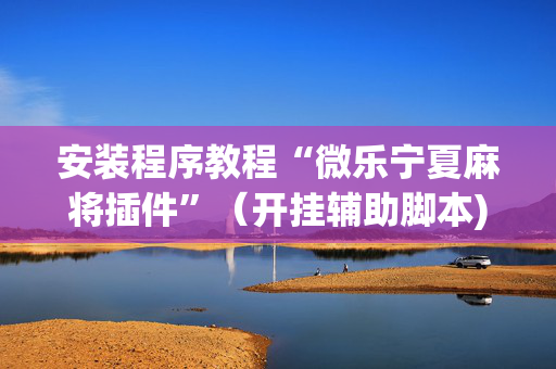 安装程序教程“微乐宁夏麻将插件”（开挂辅助脚本)