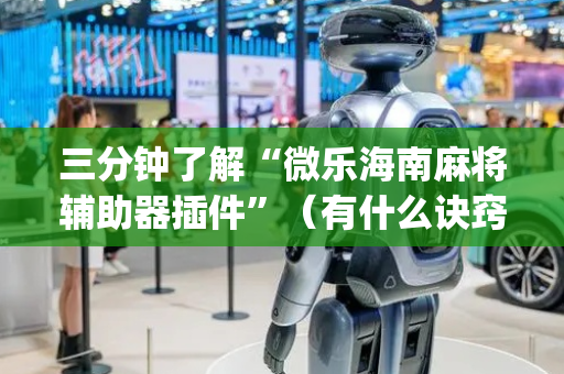 三分钟了解“微乐海南麻将辅助器插件”（有什么诀窍)