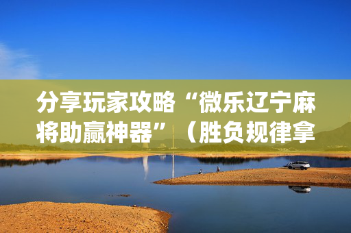 分享玩家攻略“微乐辽宁麻将助赢神器”（胜负规律拿好牌)