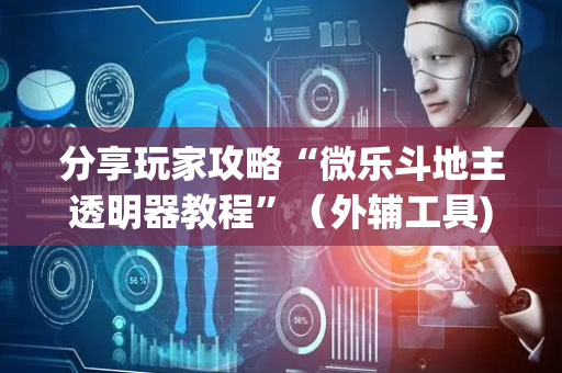 分享玩家攻略“微乐斗地主透明器教程”（外辅工具)