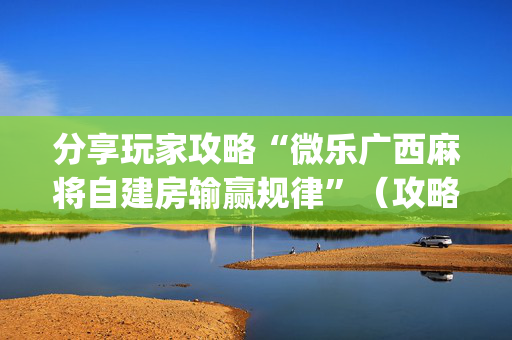 分享玩家攻略“微乐广西麻将自建房输赢规律”（攻略插件)