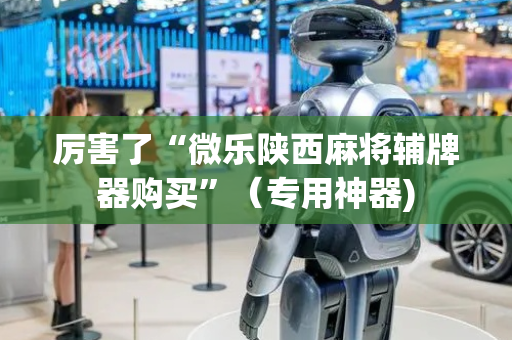 厉害了“微乐陕西麻将辅牌器购买”（专用神器)