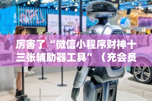 厉害了“微信小程序财神十三张辅助器工具”（充会员胜率高)