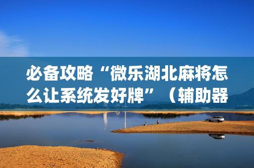必备攻略“微乐湖北麻将怎么让系统发好牌”（辅助器通用版)