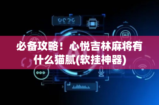 必备攻略！心悦吉林麻将有什么猫腻(软挂神器)