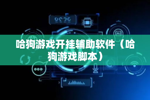 哈狗游戏开挂辅助软件（哈狗游戏脚本）