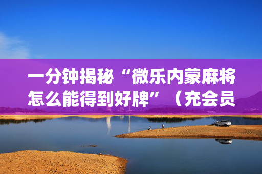 一分钟揭秘“微乐内蒙麻将怎么能得到好牌”（充会员胜率高)