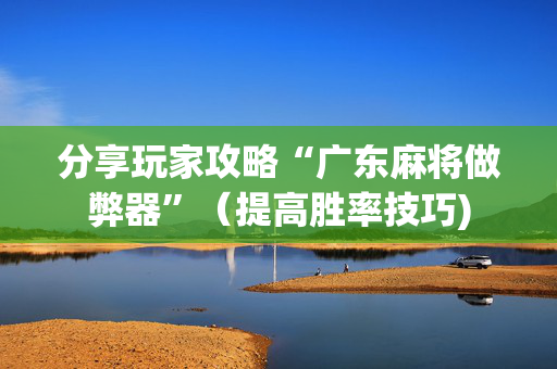 分享玩家攻略“广东麻将做弊器”（提高胜率技巧)