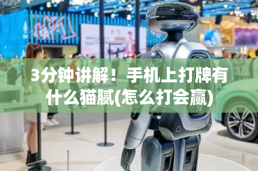 3分钟讲解！手机上打牌有什么猫腻(怎么打会赢)