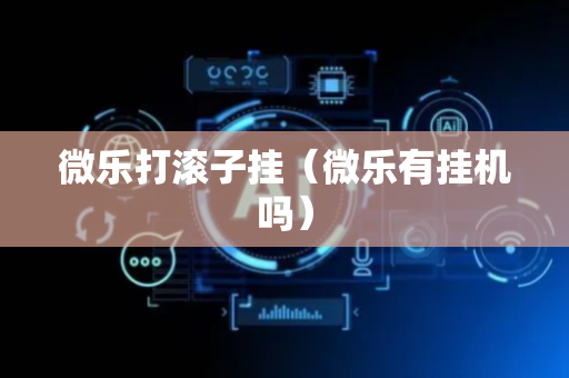 微乐打滚子挂（微乐有挂机吗）