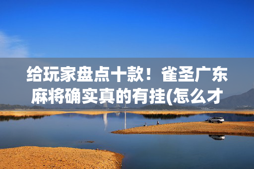 给玩家盘点十款！雀圣广东麻将确实真的有挂(怎么才能调胜率)